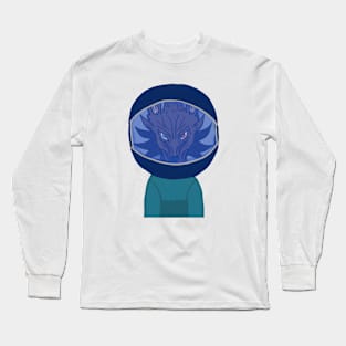 BussyWolves Astronaut wolf Long Sleeve T-Shirt